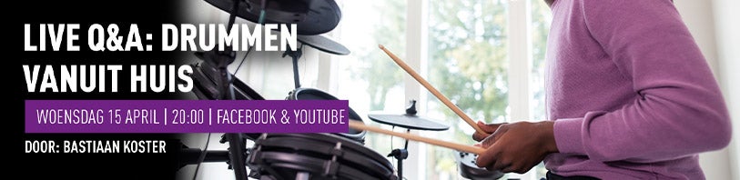Live Q&A: Drummen vanuit huis | Bax Music
